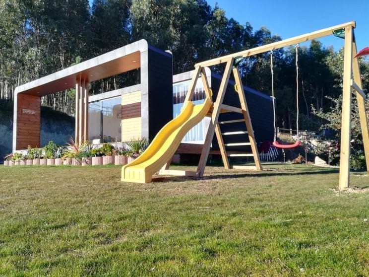 Bungalow Com Piscina Celorico De Basto Exterior foto